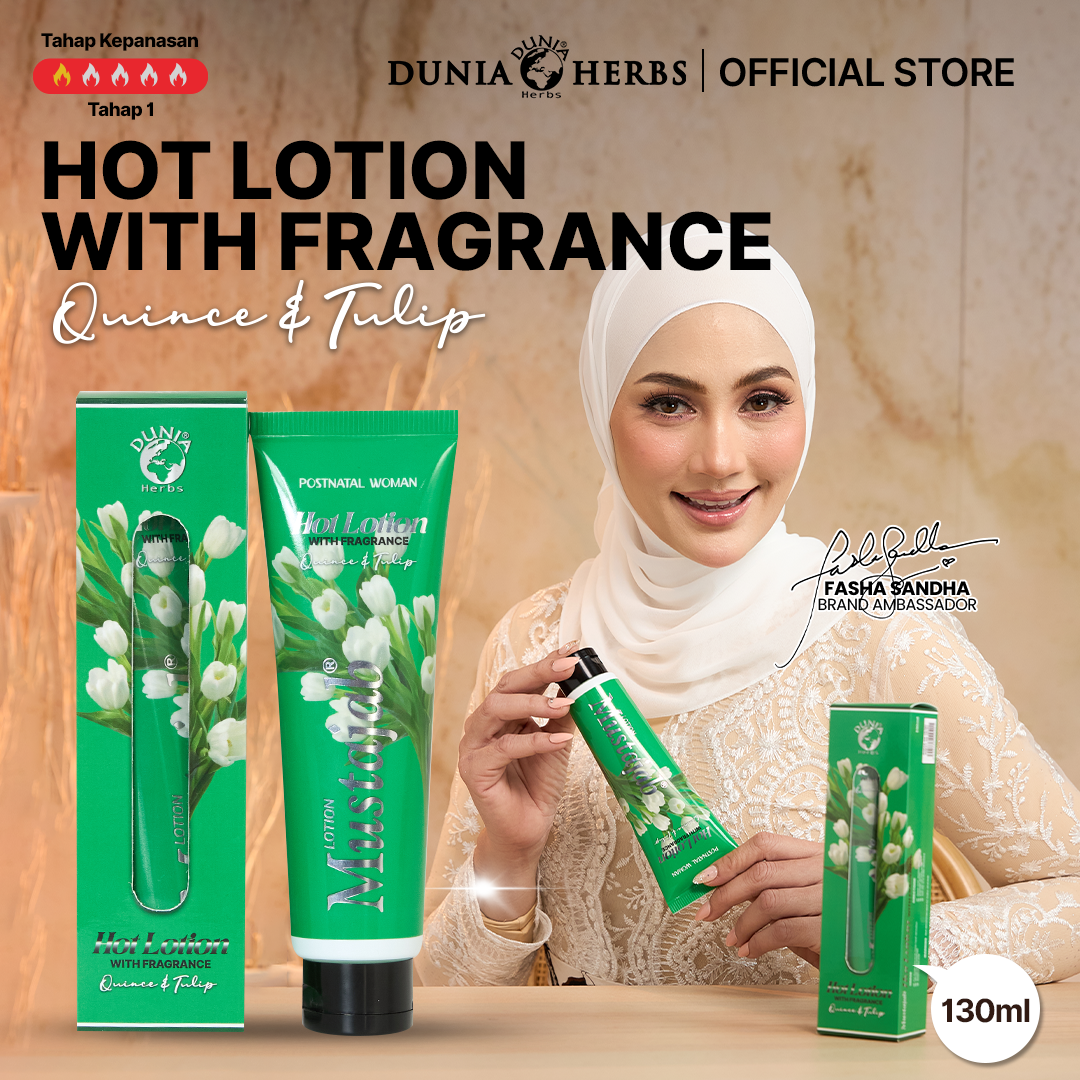 Lotion Mustajab Wangian QUINCE & TULIP