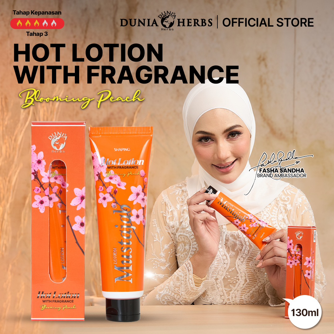 Lotion Mustajab Wangian BLOOMING PEACH